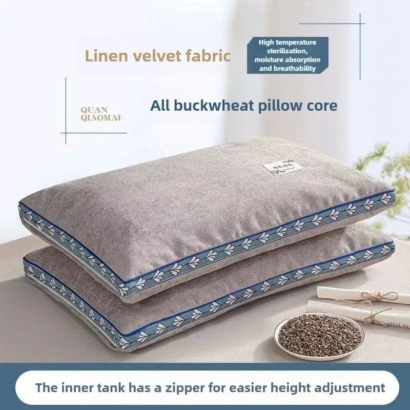 NatureNest Buckwheat Pillow - 2 Piece